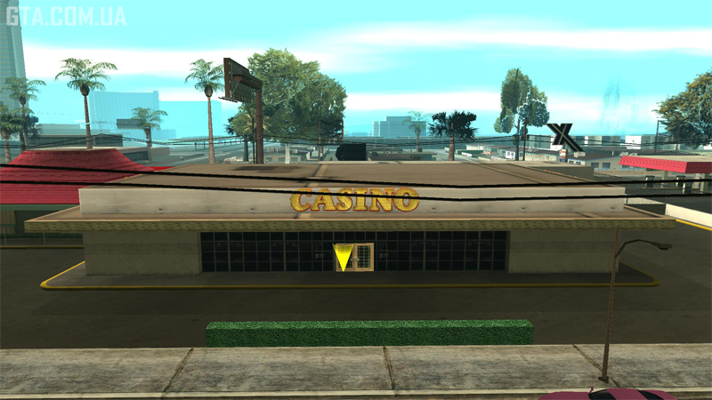 Casino Floor from the outside.