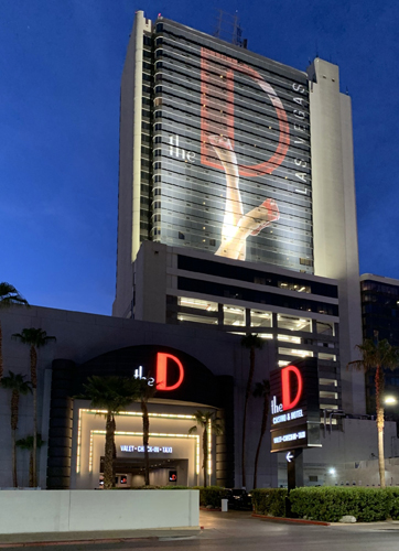 The D Las Vegas casino hotel. Photo from Wikipedia.