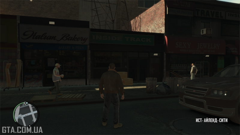 Inside Track in Dukes, GTA 4.