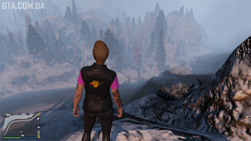 Четвёртый фальшфейер издали.