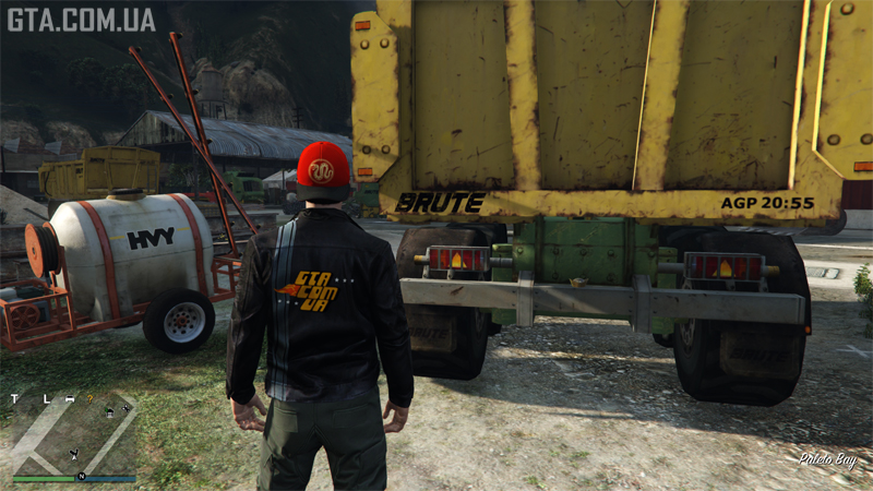 Yuanbao #31. At the back of a trailer at a construction site near the Arm Wrestling area in Paleto Bay.