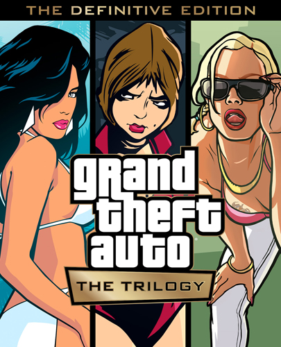 Обложка GTA: Trilogy — Definitive Edition.