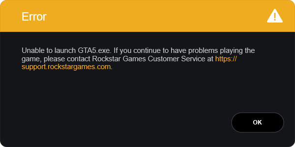 Rockstar Games Launcher не запускает GTA 5 через клиент Steam