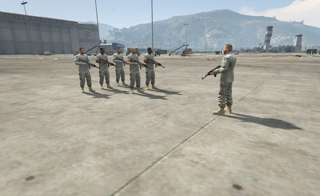 Военная база в GTA 5