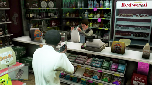 Ограбление магазинов в GTA 5