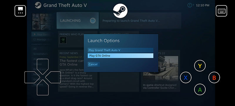 В GTA Online можна перейти відразу з лаунчера.