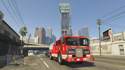Прохождение миссий GTA 5 — Пожарная машина