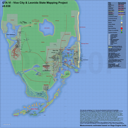 GTA 6 Map by  DuPz0r. Version 0.038.