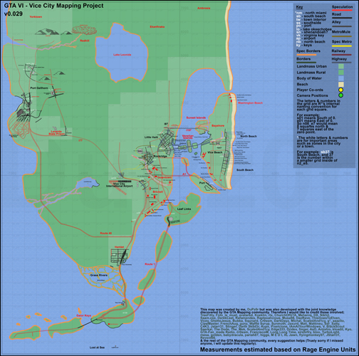 GTA 6 Map by DuPz0r. Version 0.029.
