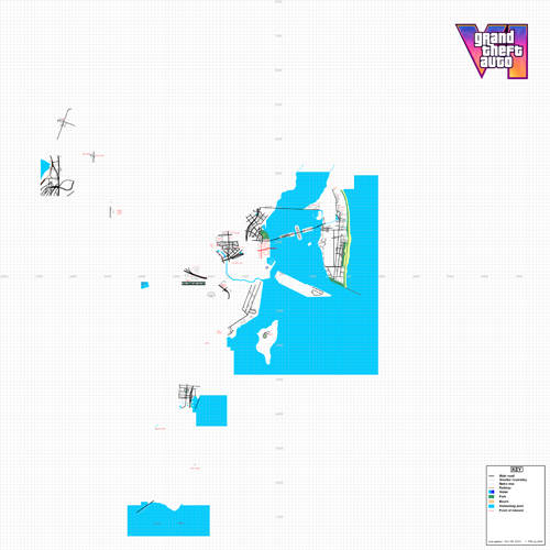 Карта GTA 6 от Fido_le_muet. Версия за 04.12.2023.