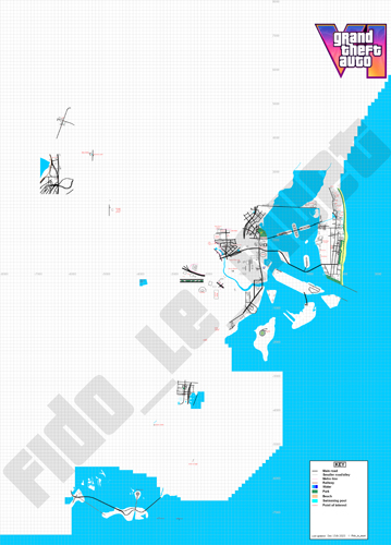 Карта GTA 6 от Fido_le_muet. Версия за 15.12.2023.