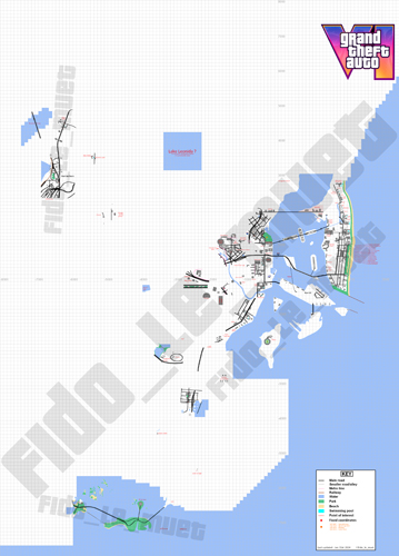 Карта GTA 6 от Fido_le_muet. Версия за 31.01.2024.