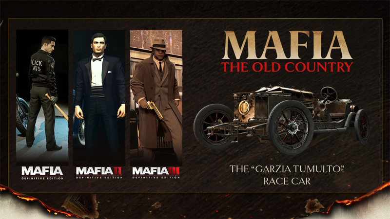 Players logged into the 2K website will receive exclusive bonuses across all Mafia titles.