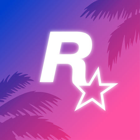 The Rockstar Games logo in GTA 6 colors.