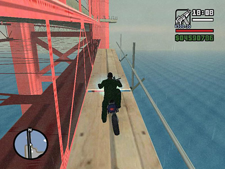 Уникальные прыжки в GTA: San Andreas
