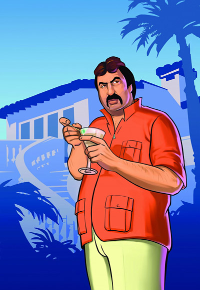 Gta vice city картина