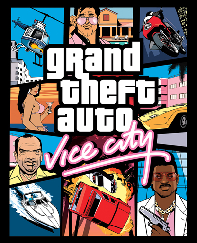 Обложка GTA: Vice City.