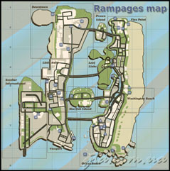 Карта миссий Rampage