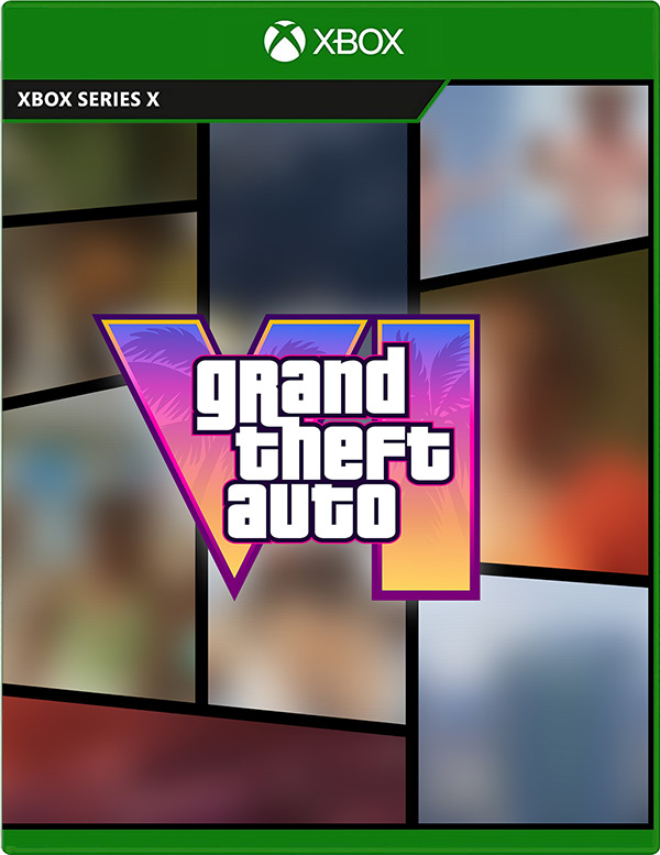 Как примерно выглядит обложка GTA VI на Xbox Series X/S.