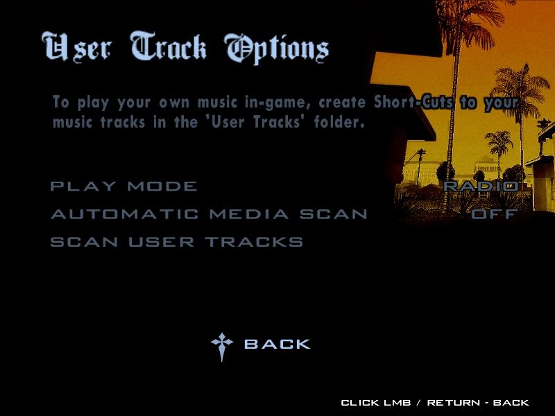 Настройки своей музыки в GTA: San Andreas