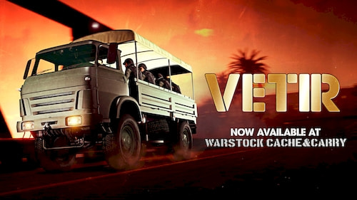 Военный грузовик Vetir