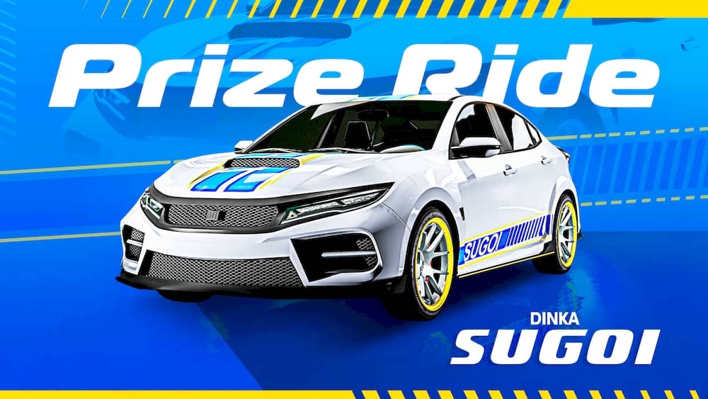 За выполнение премиального испытания вы получите Dinka Sugoi