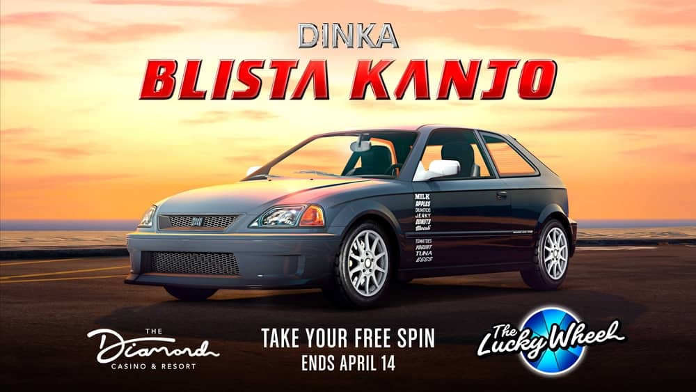 Prize Vehicle - Dinka Blista Kanjo