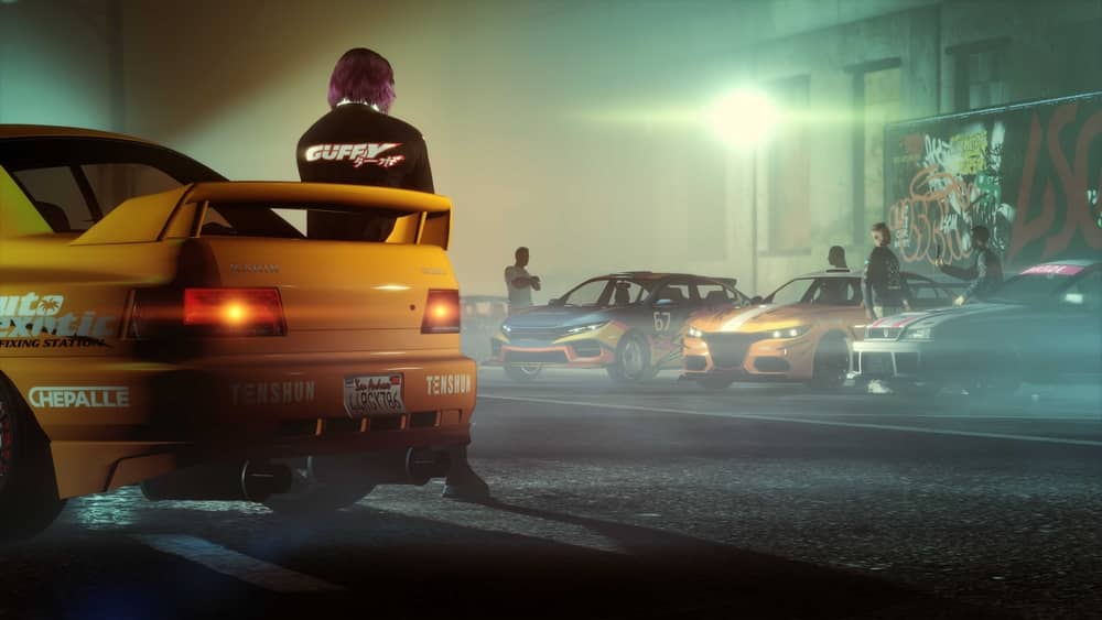Автомобильная сходка в новом обновлении для GTA Online