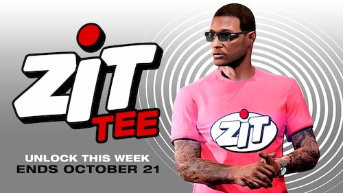 Розовая футболка ZiT