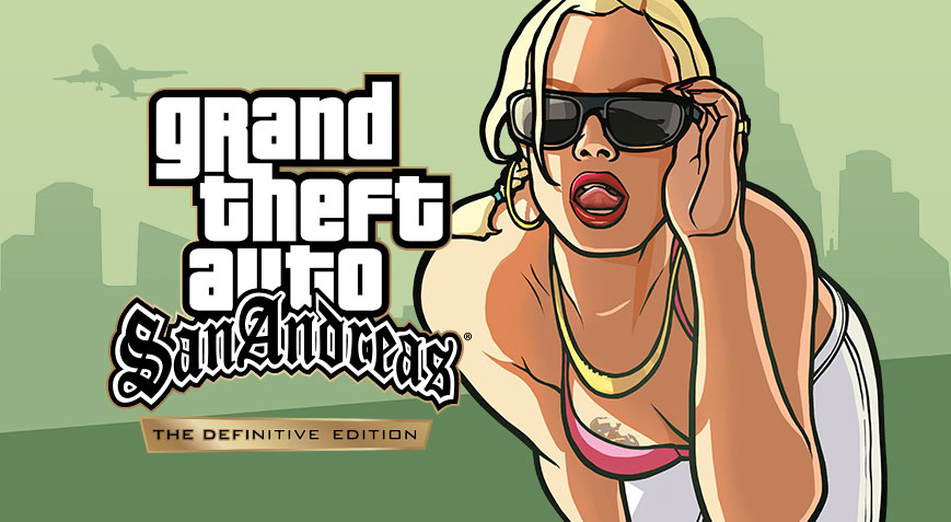 Задний фон лончера Rockstar в обновлённой GTA: San Andreas