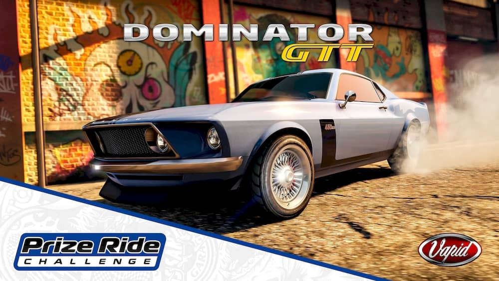Participating in the premium challenge will reward you with the Vapid Dominator GTT