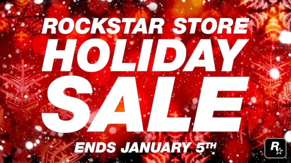 Рождественская распродажа Rockstar