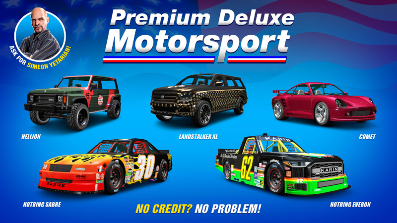 Автомобілі в Premium Deluxe Motorsport.