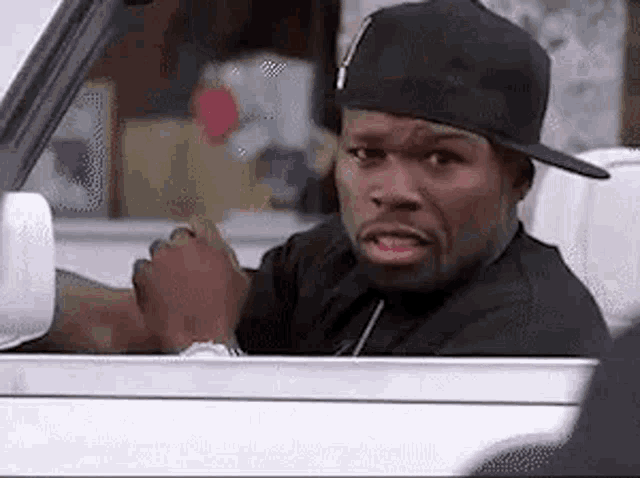 50 Cent смеётся, угоняя твою тачку.