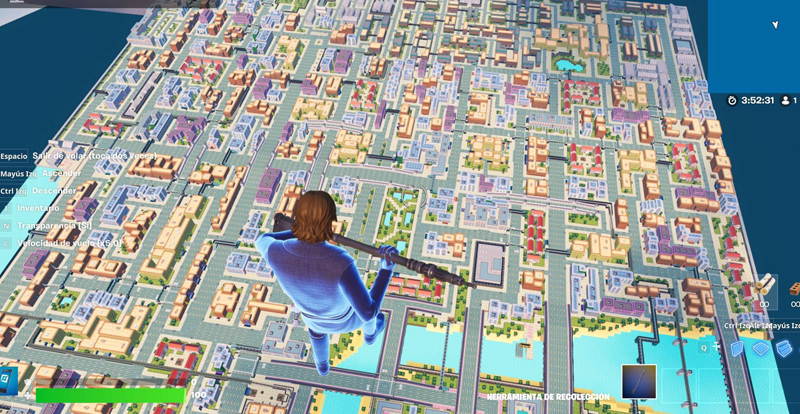 GTA 1 Map in Unreal Editor for Fortnite.