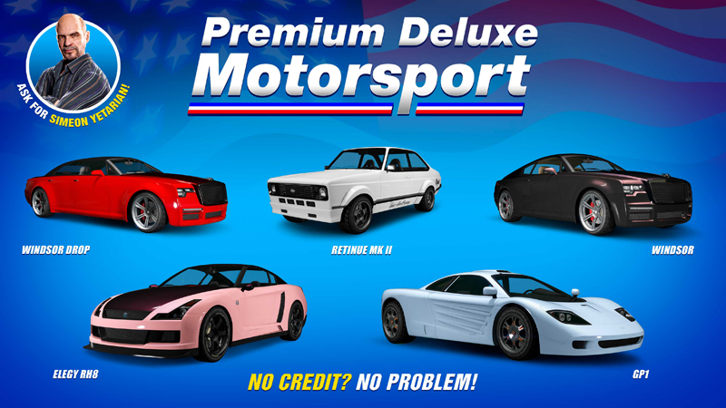 Vehicles at Premium Deluxe Motorsport this week.