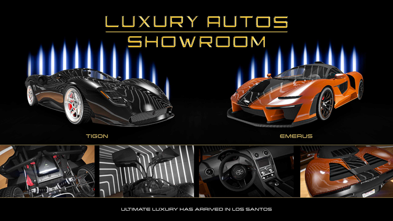 Автомобили в Luxury Autos на этой неделе.