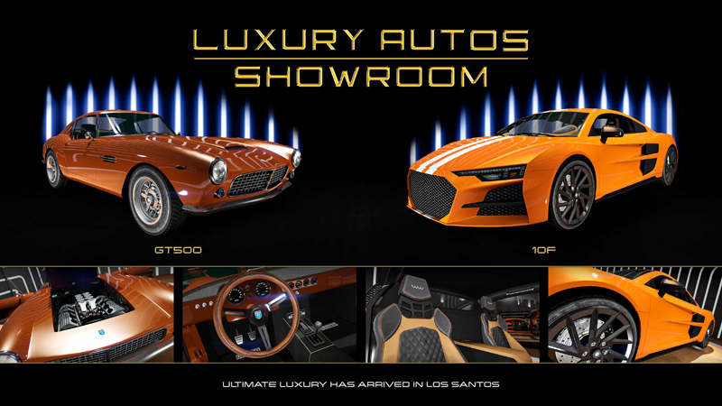 Cars at Luxury Autos this week.