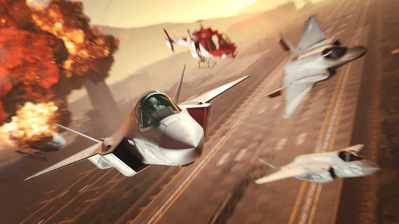 Ігрове втілення винищувача F-35 Lightning.