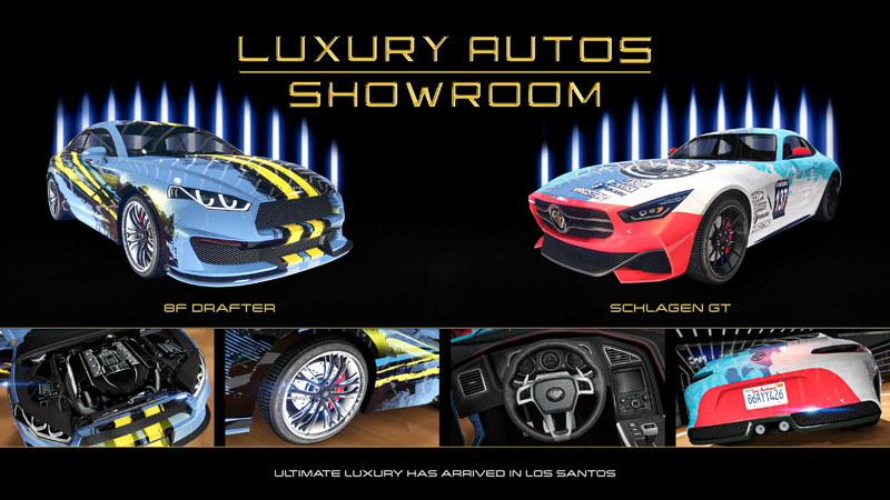 Автомобілі в Luxury Autos на цьому тижні.