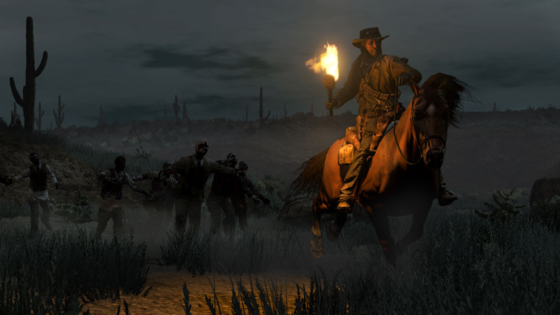 Скриншот оригинальной Red Dead Redemption.