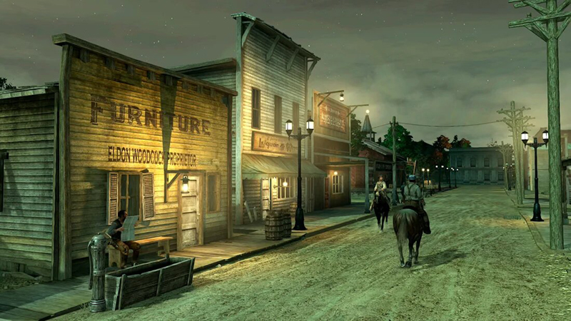 Скриншот Red Dead Redemption на Switch.