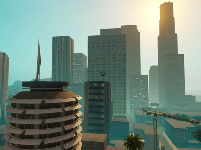 GTA: San Andreas — Definitive Edition на iPad.