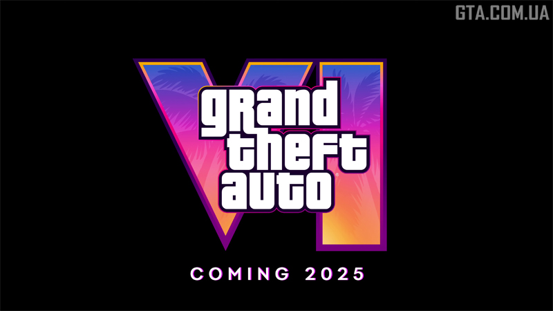Logo and approximate release date of GTA 6 from the trailer.