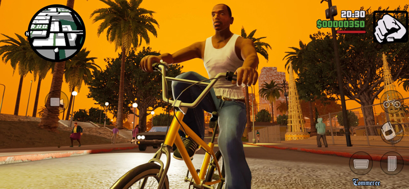 GTA: San Andreas — Definitive Edition на смартфонах на базі Android.