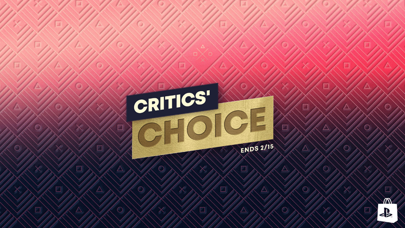 Распродажа «Выбор критиков» в PlayStation Store.