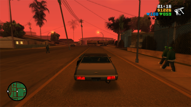 Скриншот из GTA: San Andreas Stories — Episode 1: Los Santos Stories.