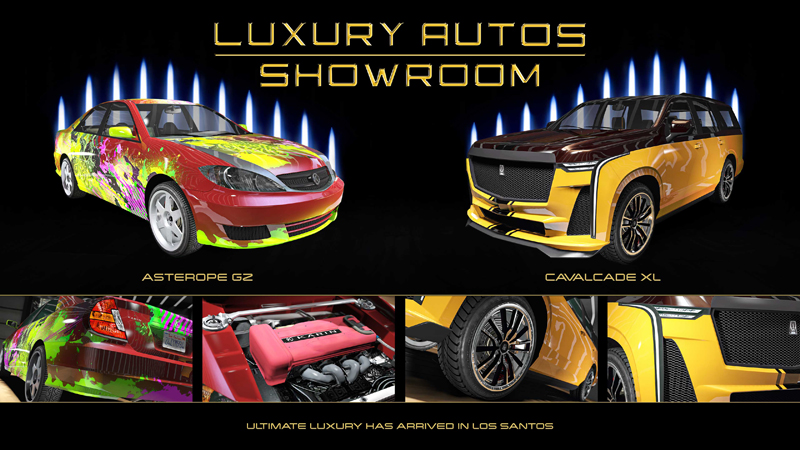Транспорт в Luxury Autos цього тижня.