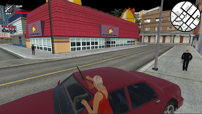 Скриншот из San Andreas Unity, выдаваемый за некую Blood on the Streets.