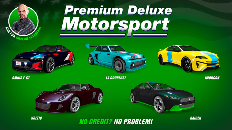 Vehicles at Premium Deluxe Motorsport this week.
